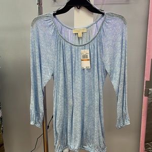 MK Snake print Top NWT